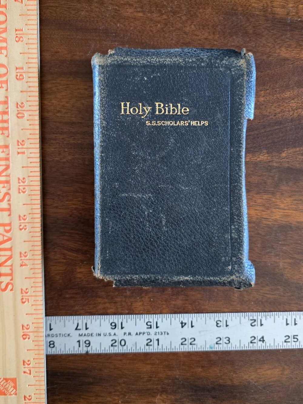 Holy Bible with TWO signatures of Percival P. Baxter, Governor of Maine
